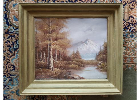 'הר מושלג באופר' - ציור ישן