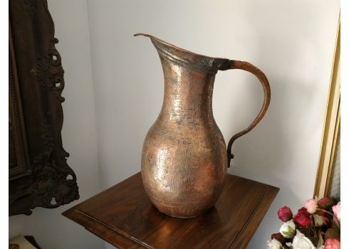 קנקן איסלאמי עתיק מתקופת השושלת הקאג'ארית (Qajar dynasty, 1925-1794)