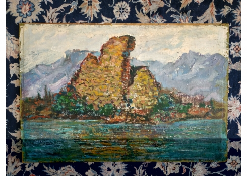 Machkin Evgeniy (צייר רוסי, חי בין השנים: 1912-2002) - Abkhazian fortress