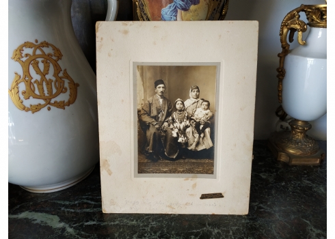 צילום עתיק מקורי נושא חותמת: 'G. Krikorian Photographer Jerusalem' (קריקוריאן)