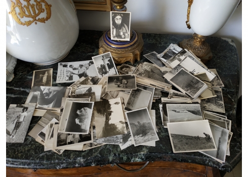 לוט של צילומים ישנים בשחור לבן (כמה עשרות).