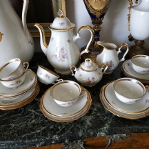 סט פורצלן גרמני ישן מתוצרת 'רוזנטל' (Rosenthal) לששה איש.