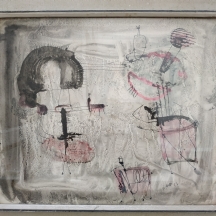 Nikos Kessanlis ( נכתב גם: Nikos Kessanlēs) אמן יווני ידוע (1930-2004) - 'מופשט'