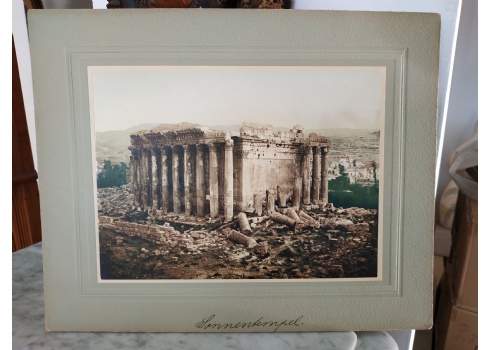 לאספני צילומים עתיקים ולמביני דבר אוסף של 7 צילומים עתיקים מפלשתינה לבנון וסוריה