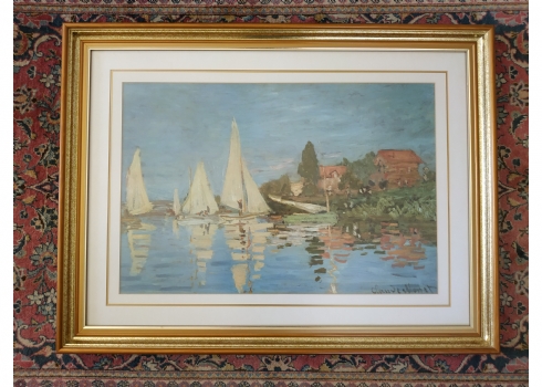 קלוד מונה (Claude Monet) - 'מרוץ סירות בארגנטויל'