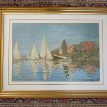 קלוד מונה (Claude Monet) - 'מרוץ סירות בארגנטויל'