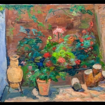 ' פרחים על החלון' - לאו קאהן - פריט זה יצא מהמכירה