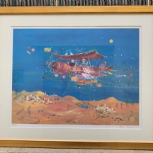 Sofia Kalogeropoulou - (אמנית יווניה), הדפס חתום בעיפרון וממוספר