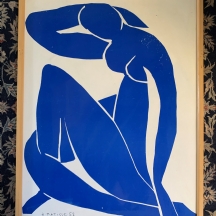אנרי מאטיס (Henri Matisse) - הדפס מצולם, שיפשוף, חתום בפלטה