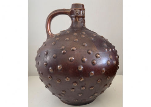 'The Bearded Man Stein' קנקן קרמיקה גרמני ישן מתוצרת: 'Reinhold Merkelbach'