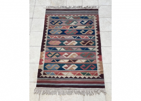 שטיח קילים, אפגני או פרסי, צמר על כותנה - (שטיח 3)