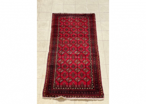 שטיח אפגני ישן, צמר על כותנה - שטיח #8
