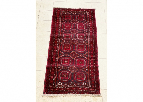 שטיח אפגני ישן, צמר על כותנה - שטיח #9