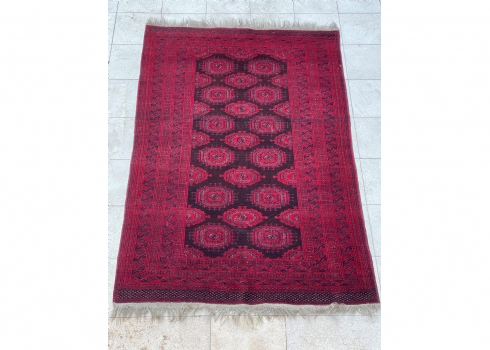 שטיח בלוצ' פרסי ישן, צמר על כותנה - שטיח #13