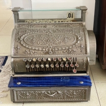 קופה רושמת אמריקאית עתיקה וגדולה, מהשנים: 1915 - 1895, מתוצרת חברת: NATIONAL