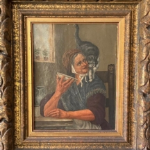 'אישה, חתול וקערת חלב' (200$ במכרז או 400$ במכירה ישירה)