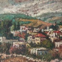 יהודה רודן (Yehuda (Istvan) Rodan) - 'נוף גלילי'