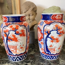 זוג כדי 'אימרי' (Imari) יפנים עתיקים מסוף המאה ה-19