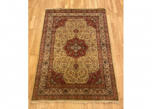 שטיח טורקי קייזרי, צמר על כותנה