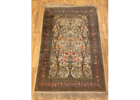 שטיח טורקי, צמר על כותנה, עץ החיים