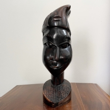 פסל ראש (Bust) אפריקאי ישן ויפה