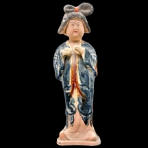 פסל סיני דקורטיבי עשוי טרה- קוטה