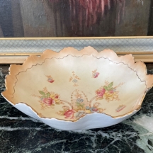 קערה אנגלית עתיקה (ויקטוריאנית) מהמאה ה-19, 'S F & Co Crown Devon Fielding'
