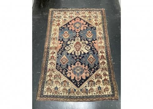 12# שטיח בחטיאר פרסי ישן, עבודת יד