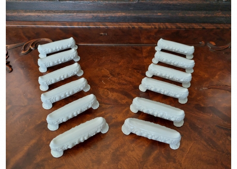 סט נדיר של 12 מעמדי סכו"ם מתוצרת: 'רוזנטל' (Rosenthal), דגם 'מריה'