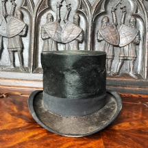 כובע צילינדר גרמני מקורי מסוף המאה ה-19