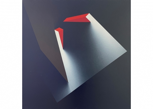 Salvador Costanzo (ארגנטינאי, יליד 1940) - ציור גדול ששמו: 'Epistrophy XVII'