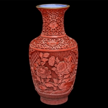 כד לכה סיני ישן מסוג 'Red Cinnabar'