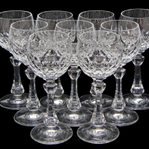 סט של 11 גביעי ליקר עשויים קריסטל