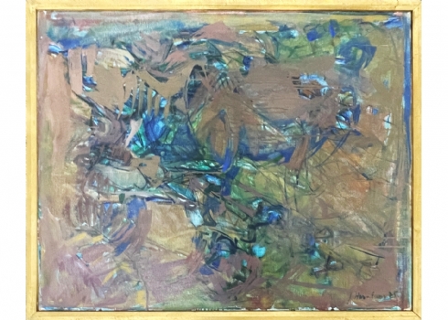 יהודית הר אבן (Yehudit Har-Even) - 'שטפונות במדבר יהודה' - ציור ישן ויפה