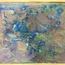 יהודית הר אבן (Yehudit Har-Even) - 'שטפונות במדבר יהודה' - ציור ישן ויפה