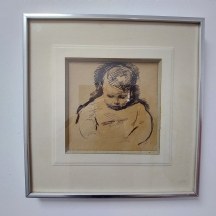לואיזאדא, אביגדור (רנזו) (Avigdor (Renzo) Luisada) - 'ראש תינוק' - ציור ישן