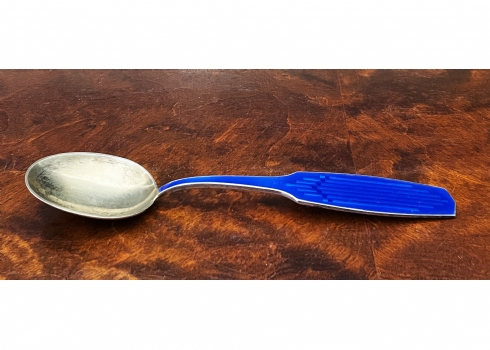 כף כסף דנית איכותית מתוצרת: 'Anton Michelsen'