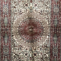שטיח משי סיני בסגנון פרסי,
