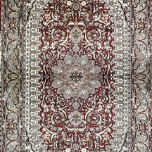 שטיח משי סיני בסגנון פרסי