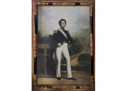 פורטרט אדמירל 'לורד ג'ון היי' (Lord John Hay - Royal Navy admiral of the fleet)