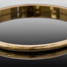צמיד זהב קשיח (חישוק) עשוי זהב 21 קארט