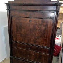 סקרטר בידרמאייר (Biedermeier) מקורי איכותי ויפה במיוחד, מאמצע המאה ה-19