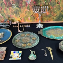 לאספני ישראליאנה - לוט של 11 פריטי מתכת ישראלים