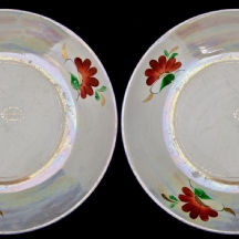 זוג קערות חרס בוכריות עתיקות (X2)