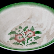 קערה בוכרית ישנה מחרס