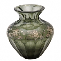 כד קריסטל מעוטר בכסף