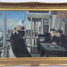 'The Captain's Daughter' -ציור על פי ג'יימס טיסו (James Tissot)
