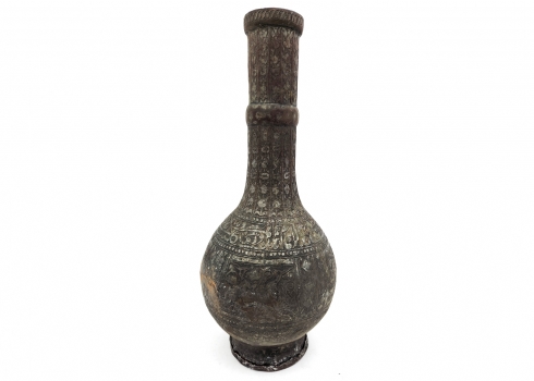 בקבוק פרסי עתיק מתקופת השושלת הקאג'ארית (Qajar dynasty) 1925-1794, אירן