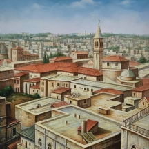 'הנזירה הסודית' - ציור ישן, שמן על בד, לא חתום, אמן לא ידוע