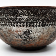 קערה פרסית עתיקה מתקופת השושלת הקאג'ארית (Qajar dynasty) 1925-1794, אירן